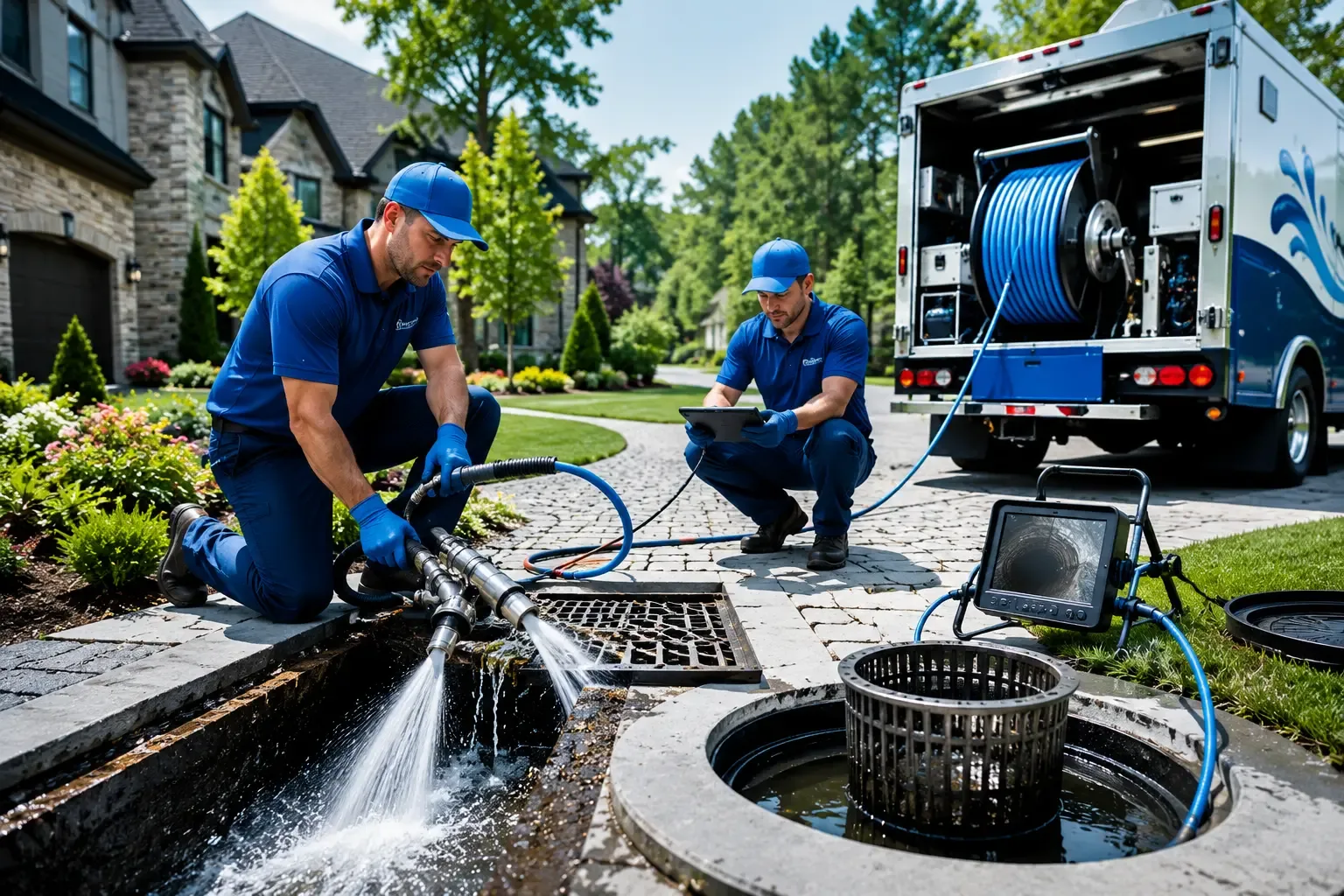 Local outdoor drain cleaning professionals in Washingtonville, OH
