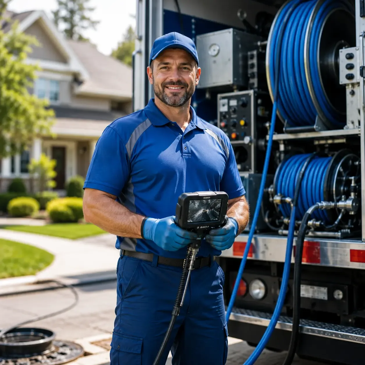 Local outdoor drain cleaning specialists in Washingtonville, OH